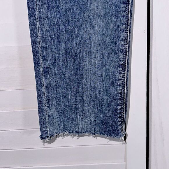 Lucky Brand Jeans Size 12 12/31 Lolita Skinny Stretch Raw Hem Ankle - Picture 10 of 14